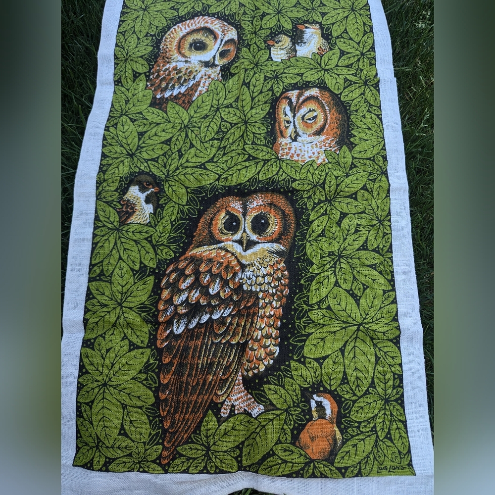 Vintage dishtowel